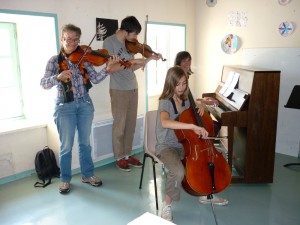 Cours de musique de chambre dans le Haut-Lignon