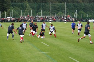 Entrainement du XV de France au Chambon