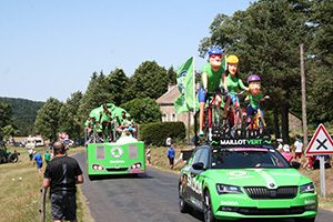 Caravane-velos-maillot-vert-TDF-2017