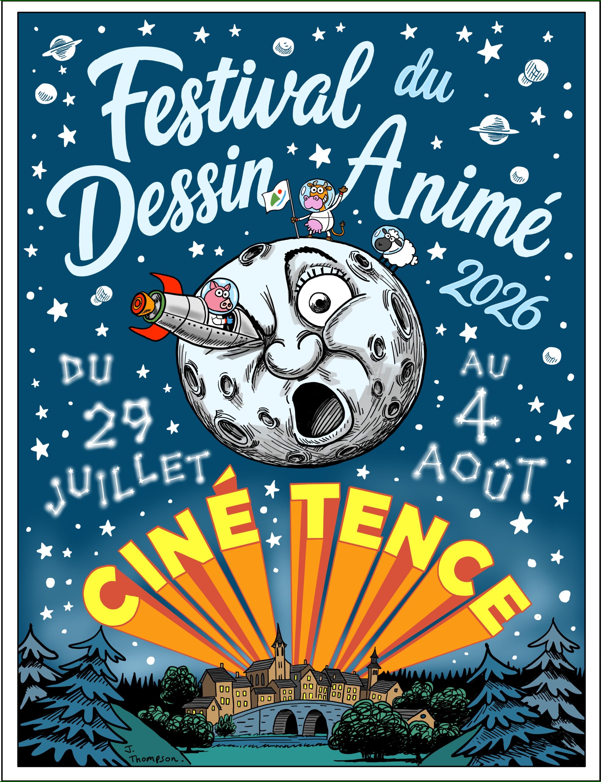 Affiche Festival du dessin animé